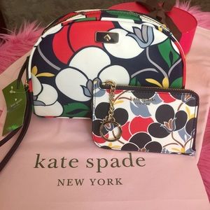 Kate Spade Make Up Bag and Card Holder Keyfob